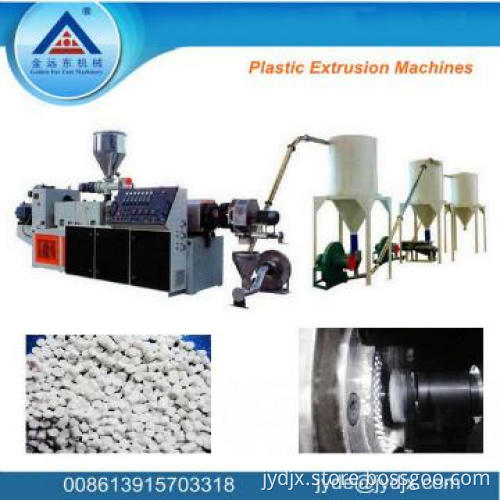 PVC plastic ganulating machne
